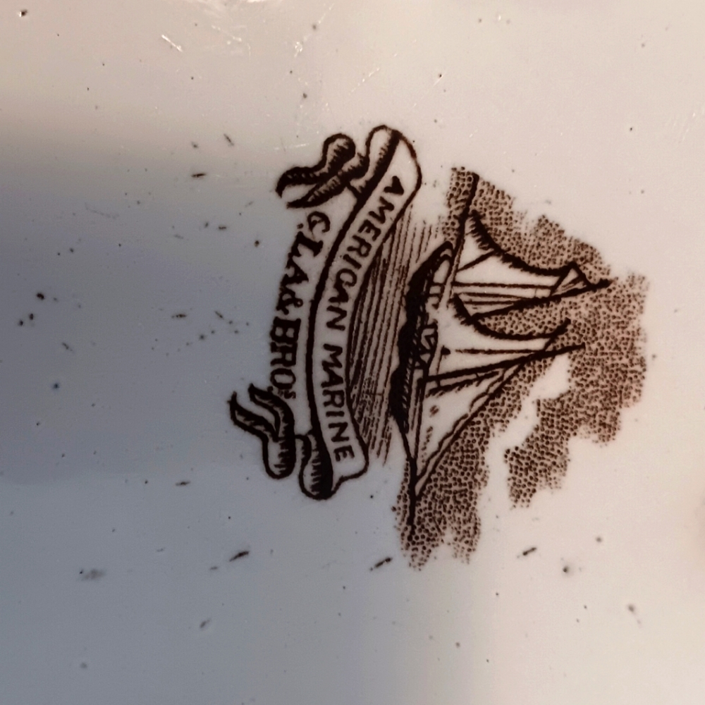 Antique plate